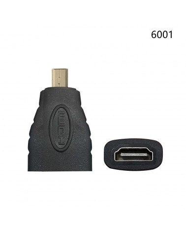 Αντάπτορας εικόνας/ήχου - Micro HDMI male σε HDMI female - 6001