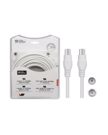 Καλώδιο κεραίας τηλεόρασης – Male/Female – 722BC – 15m – 196738