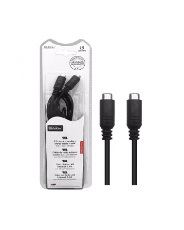 Καλώδιο επέκτασης ήχου 3.5mm female - 1.5m- 4022CC