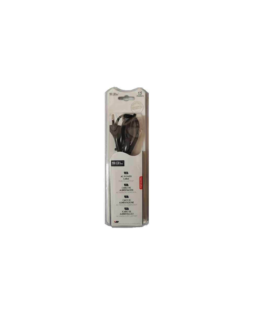 Καλώδιο τροφοδοσίας AC - Power Cable - 1.5m - 0011