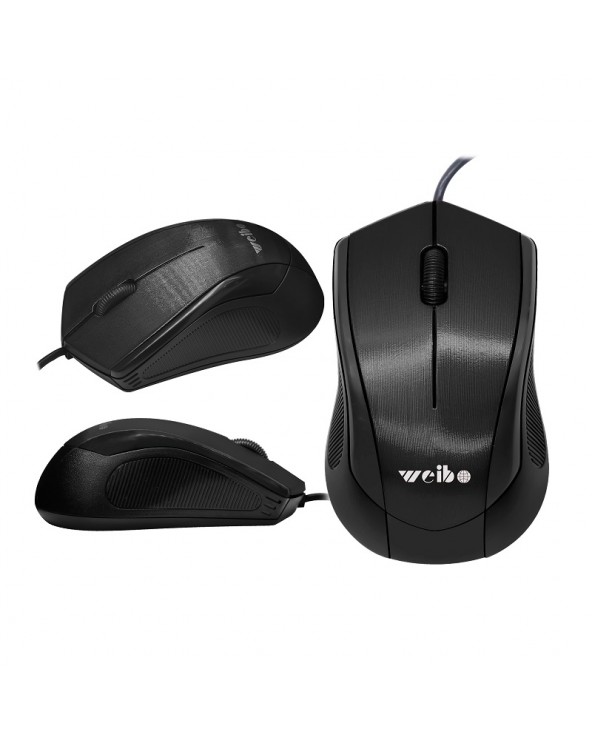Ενσύρματο ποντίκι Η/Υ - FC209 - Weibo - 652098 - Black