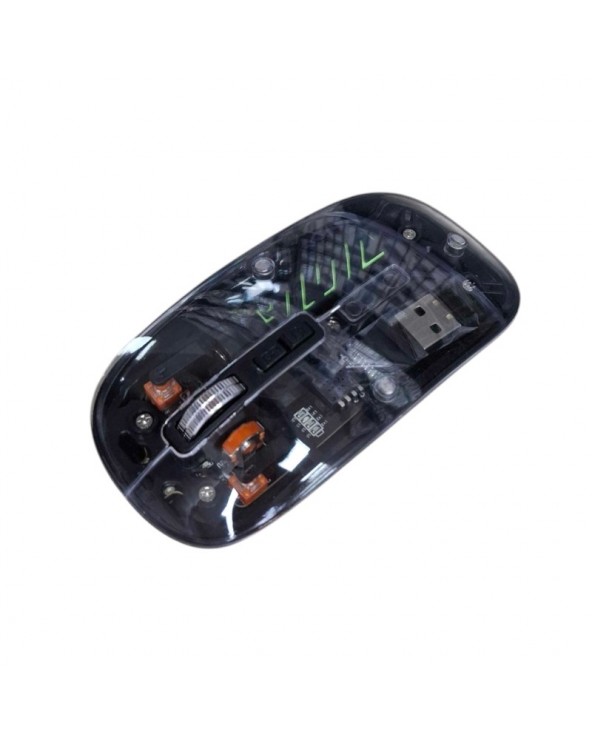 Ασύρματο επαναφορτιζόμενο ποντίκι Η/Υ - WB08 - AOAS - 655259 - Black