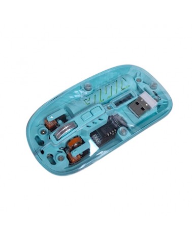 Ασύρματο επαναφορτιζόμενο ποντίκι Η/Υ - WB08 - AOAS - 655259 - Green