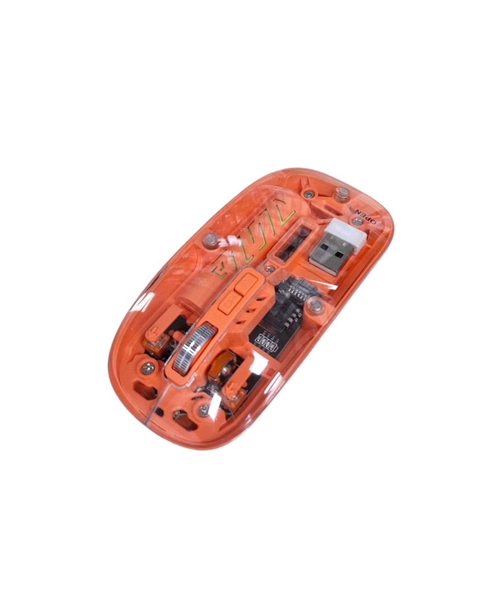 Ασύρματο επαναφορτιζόμενο ποντίκι Η/Υ - WB08 - AOAS - 655259 - Orange