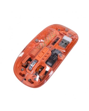 Ασύρματο επαναφορτιζόμενο ποντίκι Η/Υ - WB08 - AOAS - 655259 - Orange