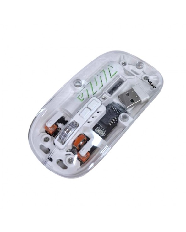 Ασύρματο επαναφορτιζόμενο ποντίκι Η/Υ - WB08 - AOAS - 655259 - White