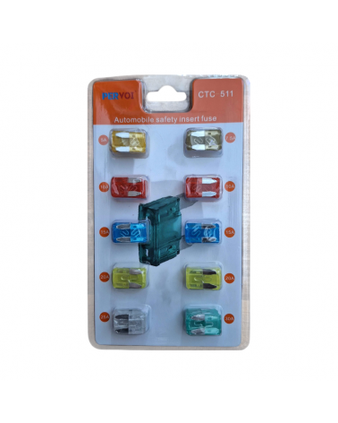 Σετ ασφάλειες αυτοκινήτου - CTC-511