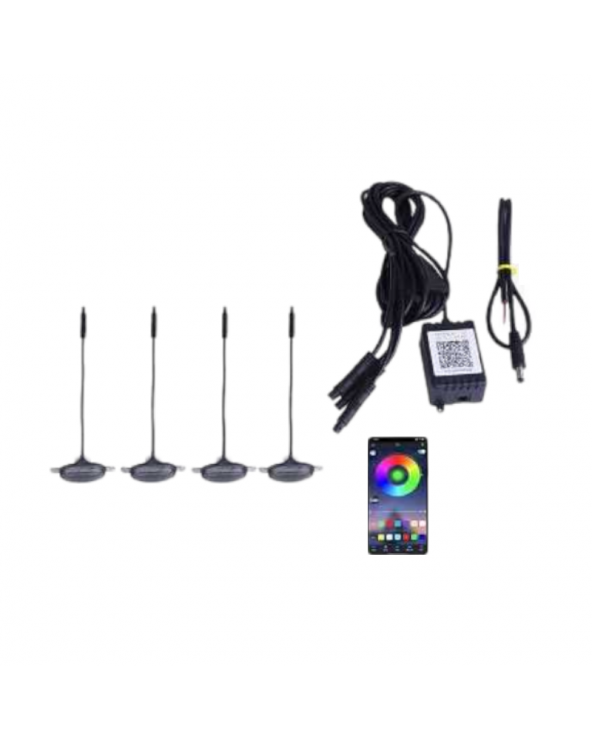 Φώτα ημέρας αυτοκινήτου LED RGBW - R-D20101-P4 - 110026C