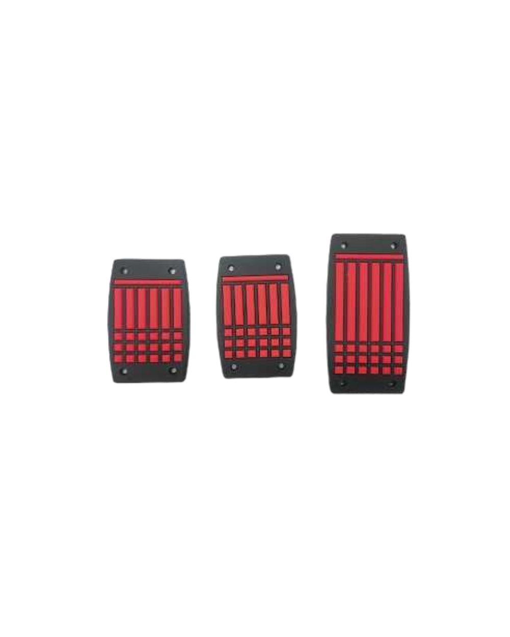 Διακοσμητικά καλύμματα πεντάλ αυτοκινήτου - R-G31108-3 - 120714 - Red