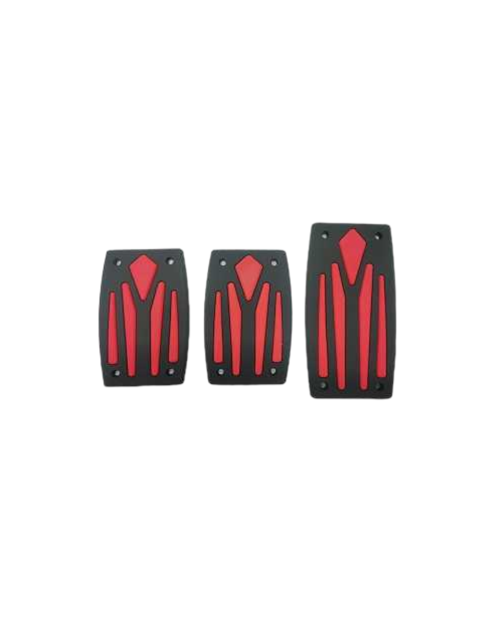 Διακοσμητικά καλύμματα πεντάλ αυτοκινήτου - R-G31110-3 - 120716 - Red