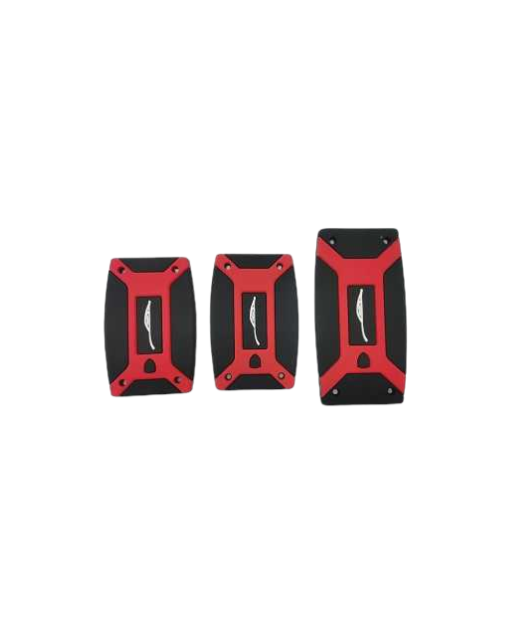 Διακοσμητικά καλύμματα πεντάλ αυτοκινήτου - R-G31111-3 - 120717 - Red