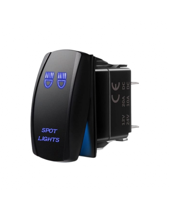 Διακόπτης φώτων οχημάτων On/Off χωνευτός - R-F13214-05-1U