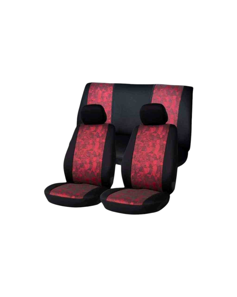 Καλύμματα καθισμάτων αυτοκινήτου - PLUTO PLUS Fullset  - Red
