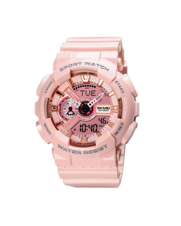 Ψηφιακό/αναλογικό ρολόι χειρός – Skmei - 1834 - Pink