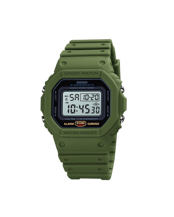 Ψηφιακό ρολόι χειρός – Skmei - 1628 - Green/White