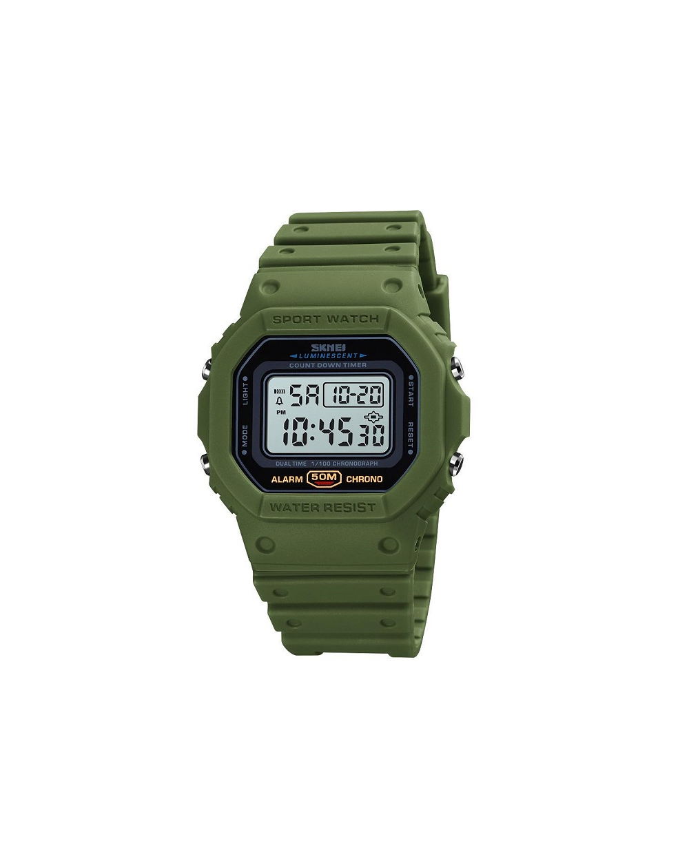 Ψηφιακό ρολόι χειρός – Skmei - 1628 - Green/White
