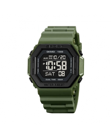 Ψηφιακό ρολόι χειρός – Skmei - 1988 - Army Green