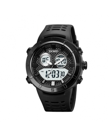 Ψηφιακό/αναλογικό ρολόι χειρός – Skmei - 2014 - Black/White