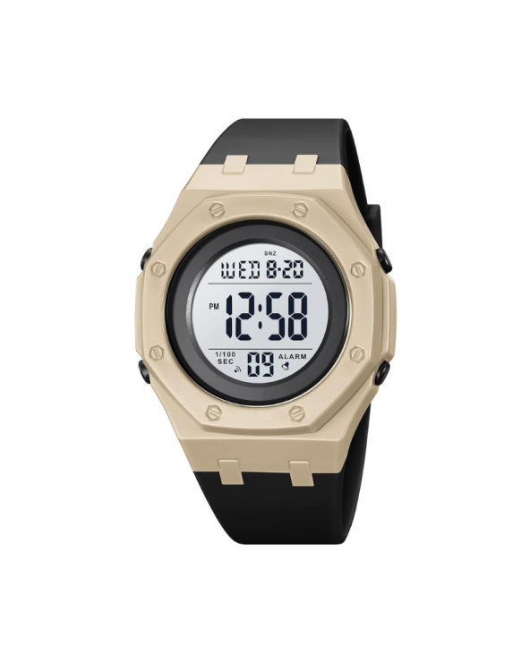 Ψηφιακό ρολόι χειρός – Skmei - 2048 - Black/Beige