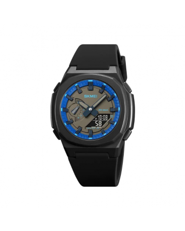 Ψηφιακό/αναλογικό ρολόι χειρός – Skmei - 2091 - Dark Blue/Black screen
