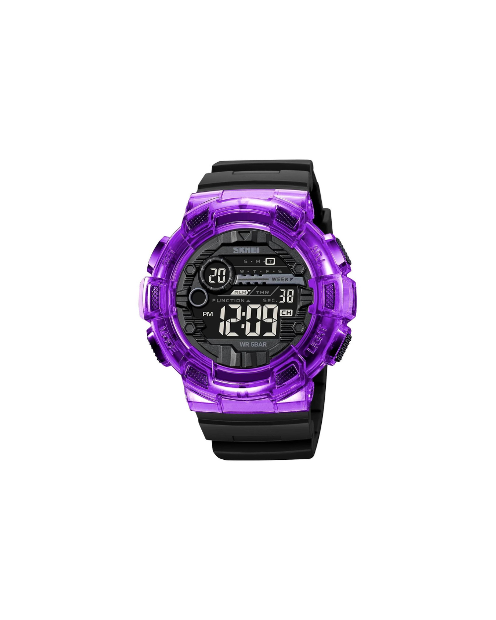Ψηφιακό ρολόι χειρός – Skmei – 2110 - Black/Purple