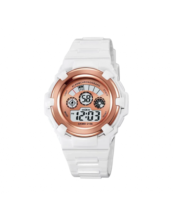 Ψηφιακό ρολόι χειρός – Skmei - 2156 - White
