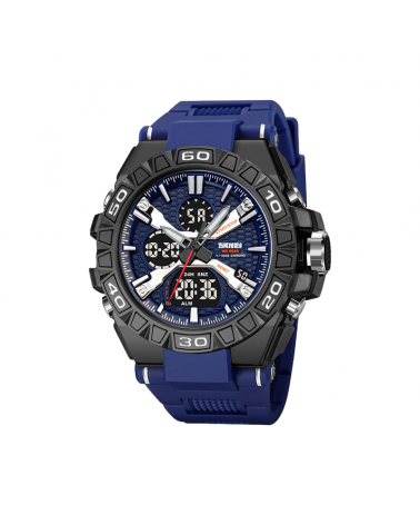 Ψηφιακό/αναλογικό ρολόι χειρός – Skmei - 2220 - Blue