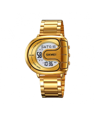Ψηφιακό ρολόι χειρός – Skmei - 2298 - Gold/White