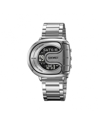 Ψηφιακό ρολόι χειρός – Skmei - 2298 - Silver/Black