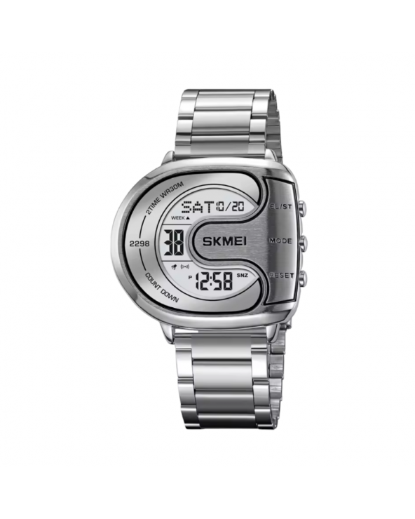 Ψηφιακό ρολόι χειρός – Skmei - 2298 - Silver/White