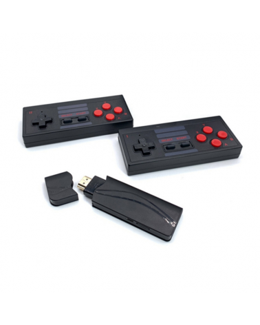 Ασύρματη κονσόλα παιχνιδιών Mini με 2 χειριστήρια - HD08-U