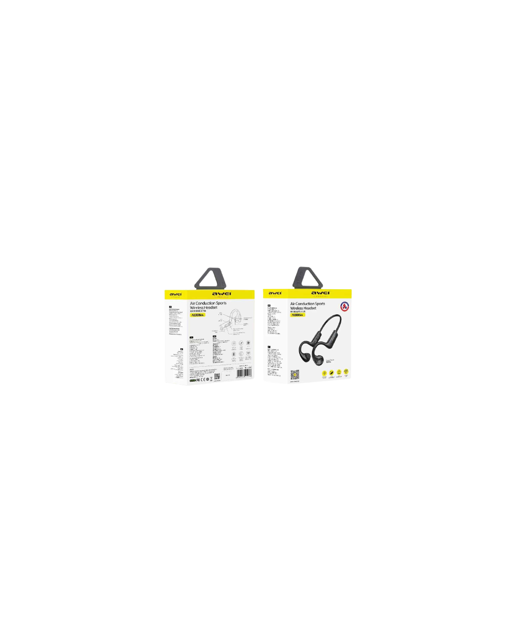 Aσύρματα ακουστικά - Neckband - A886BL - AWEI