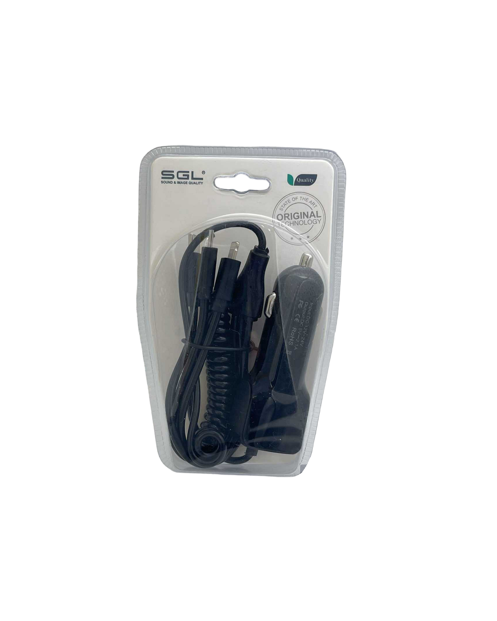 Φορτιστής αναπτήρα αυτοκινήτου με καλώδιο 3in1 - BC3 - 1m