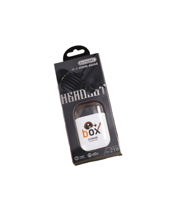 Ενσύρματα ακουστικά - EV-219 - 202555 - Black