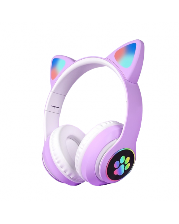 Ασύρματα ακουστικά - Cat Headphones - ST23M - 323230 - Purple