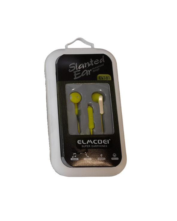 Ενσύρματα ακουστικά - EV-181 - 557774 - Yellow