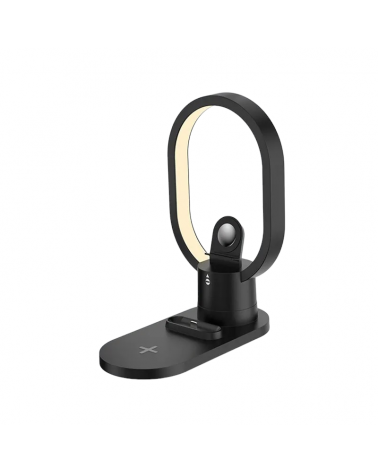 Βάση ασύρματης φόρτισης - LED - 3in1 - AY41 - 885123 - Black