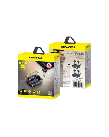 Ασύρματα ακουστικά Bluetooth με θήκη φόρτισης - T58 - Awei