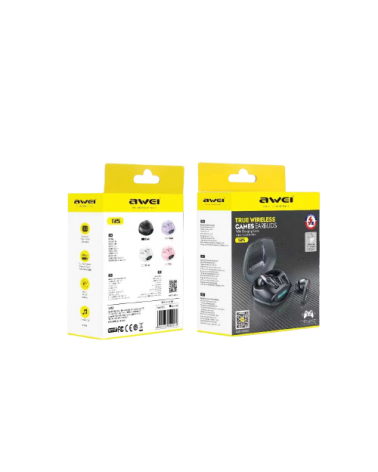 Ασύρματα ακουστικά Bluetooth με θήκη φόρτισης - T25 - Awei - 888797 - Black