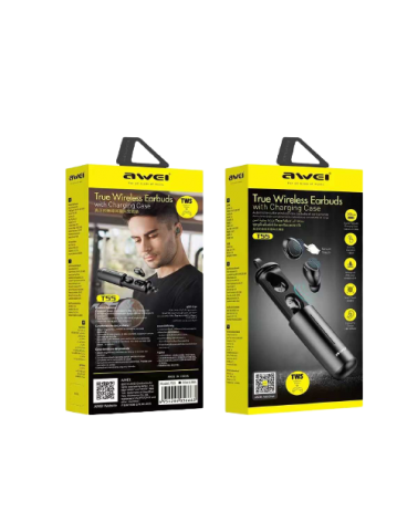 Ασύρματα ακουστικά Bluetooth με θήκη φόρτισης - T55 - Awei
