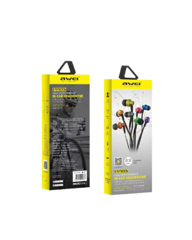 Ενσύρματα ακουστικά - ES-900i - AWEI - 889305 - Black
