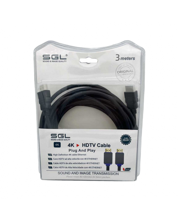 Καλώδιο HDMI - 1592 - Male/Male - 3m