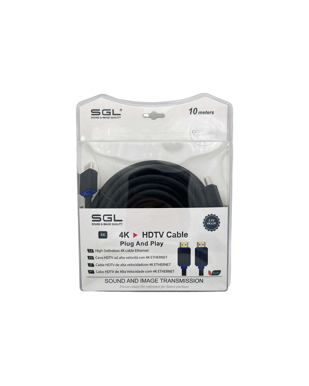 Καλώδιο HDMI - 1592 - Male/Male - 10m