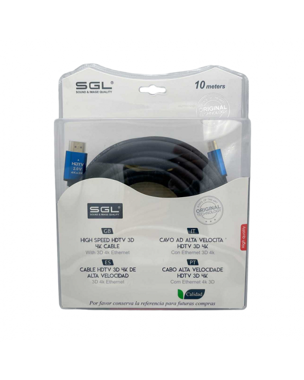 Καλώδιο HDMI - 1594-3D-4K - Male/Male - 10m