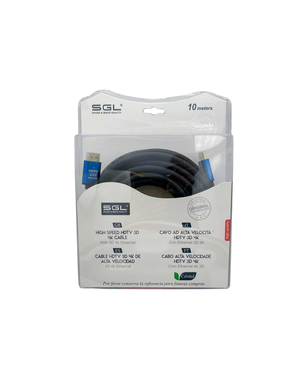 Καλώδιο HDMI - 1594-3D-4K - Male/Male - 10m