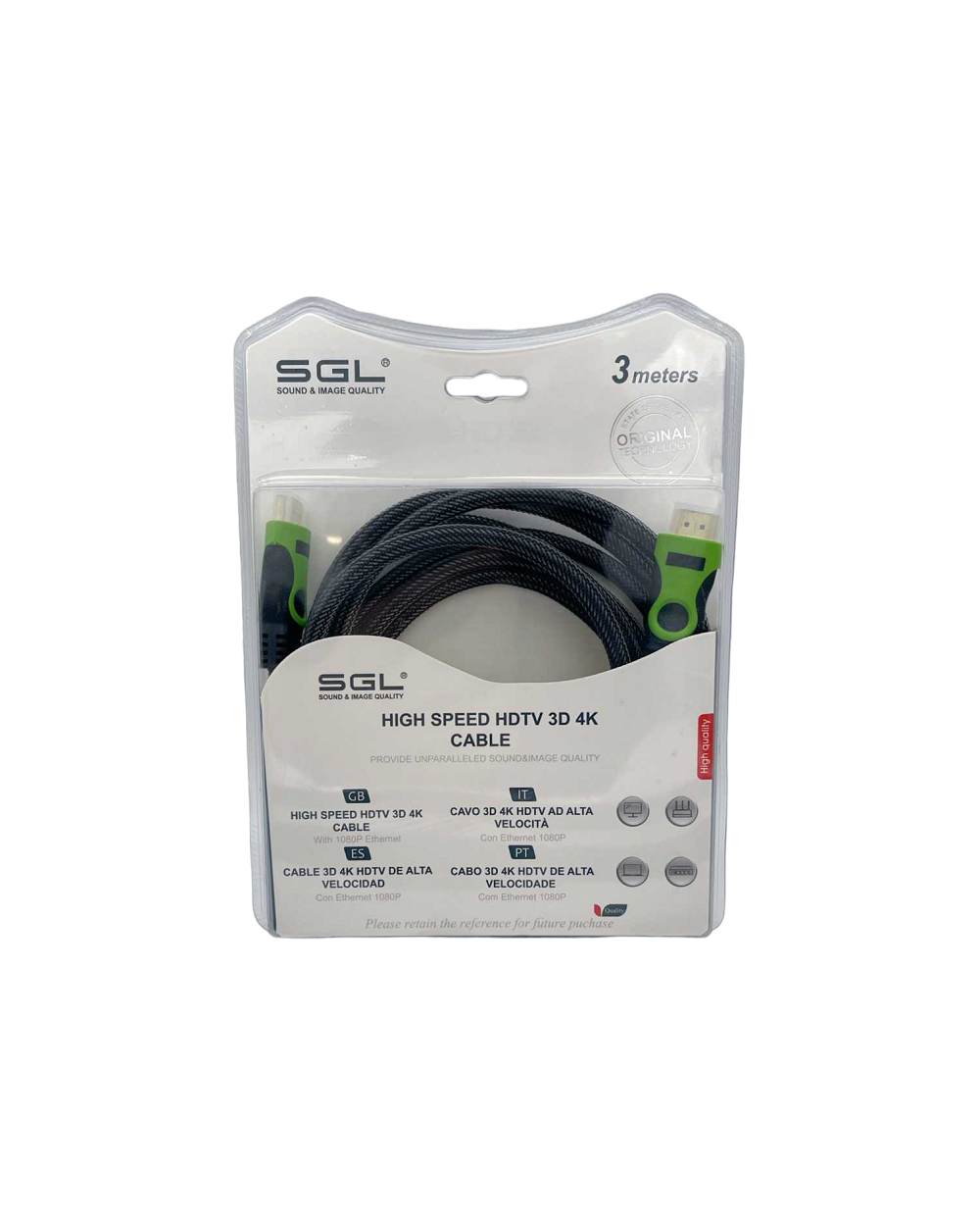 Καλώδιο HDMI - B1593 - 1.4V - Male/Male - 3m