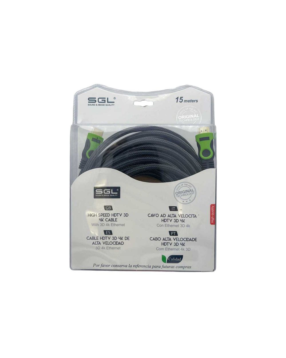 Καλώδιο HDMI - B1593 - 2V - Male/Male - 15m