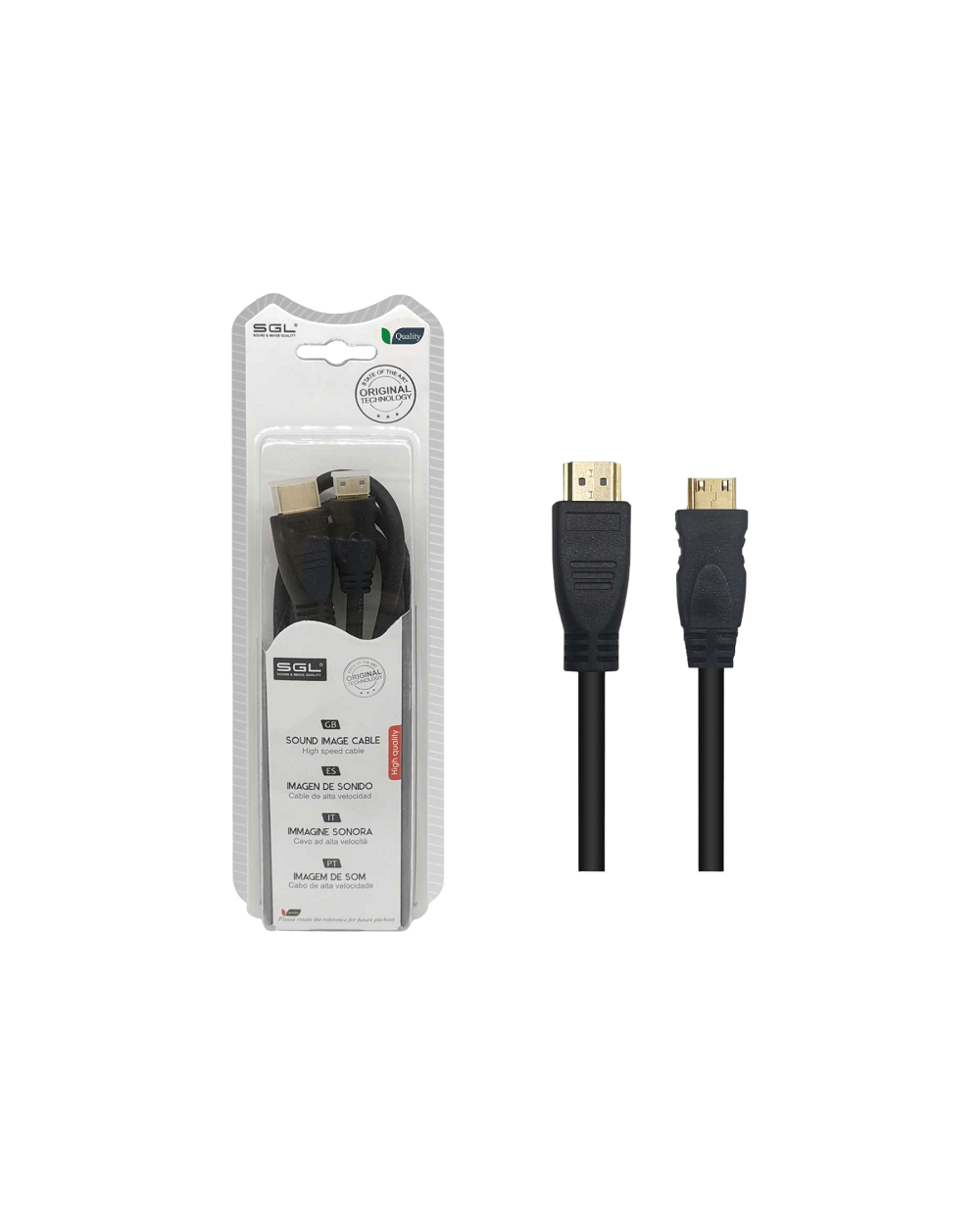 Καλώδιο HDMI σε Mini HDMI - Male/Male - 1592AB - 3m