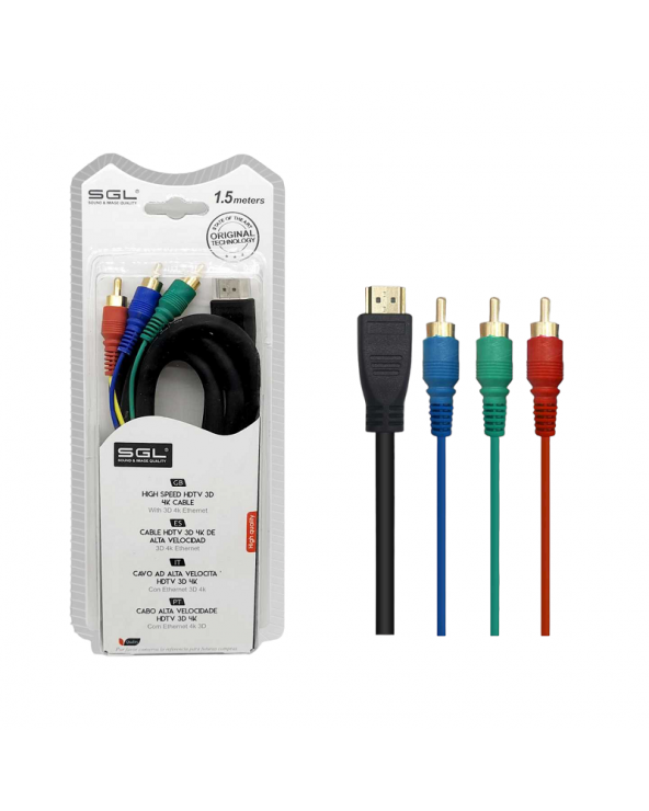 Καλώδιο HDMI σε RCA - 1592-3R - 1.5m