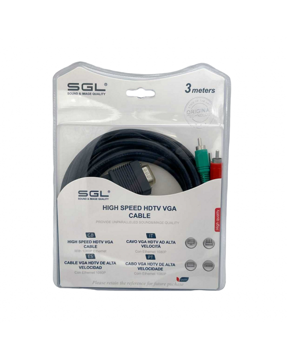 Καλώδιο VGA σε RCA - 550-3R - 3m